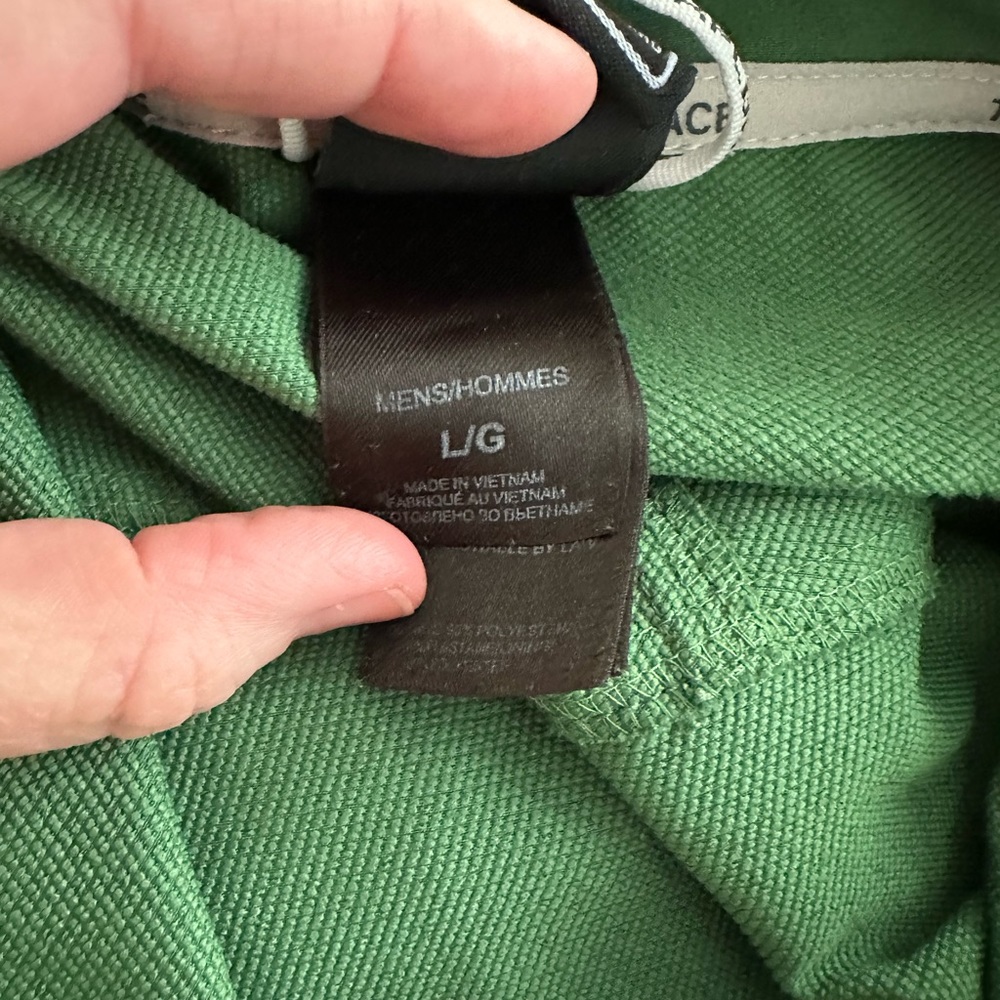 The north face green 1/4 zip jacket men’s large - Picture 7 of 8